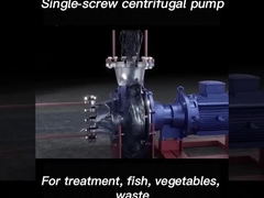 Değiştirme vida drener Andritz pompası yedek parçaları