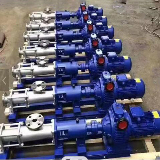 Dayanıklı Çamur Vidalı Tip Pompa Kanalizasyon Arıtma Tesisi Pompası 1.5kw
