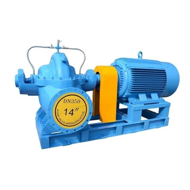 22-1800kW Tek Kademeli Çift Emişli Pompa, Yüksek Akışlı Elektrikli Su Pompası ISO9001