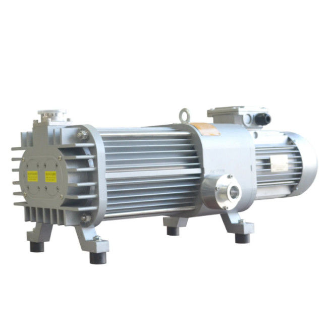 1.5Kw 50m3/H endüstriyel yağsız vida vakum pompası düşük gürültü işleyişi