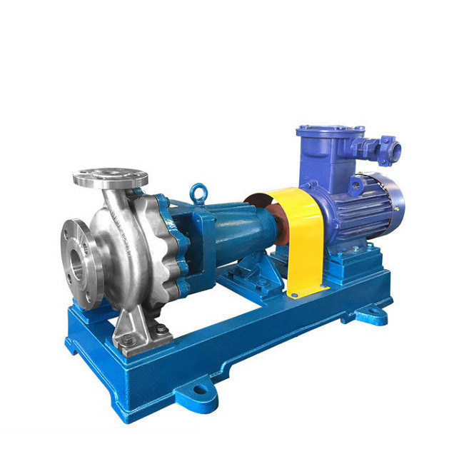 Elektrikli Endüstriyel Kimyasal Pompa 90kW'a kadar güçlü motor ve sıcaklığa dirençli