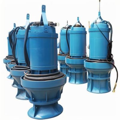 Dirsek / pervane pompaları 10-35000M3/H Akış 1-25m Pompa istasyonu için baş